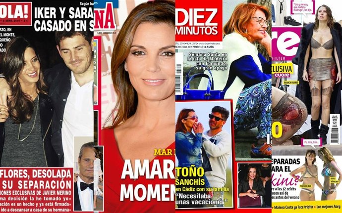 Quiosco de revistas del miércoles