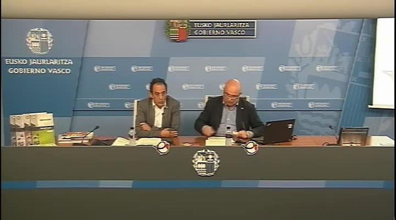 Joseba Erkizia y Patxi Baztarrika. 