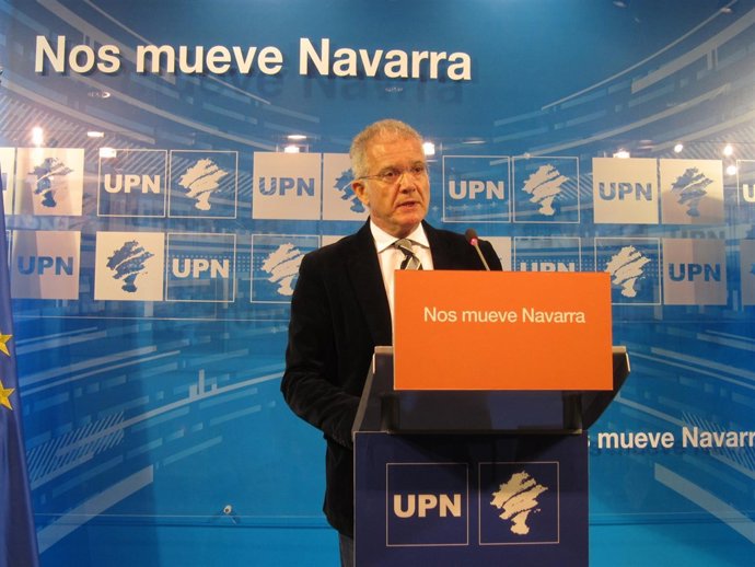 Juan José Echeverría, concejal de UN en Pamplona.