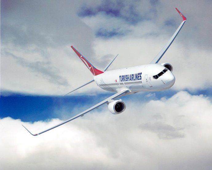 Avión de Turkish Airlines 