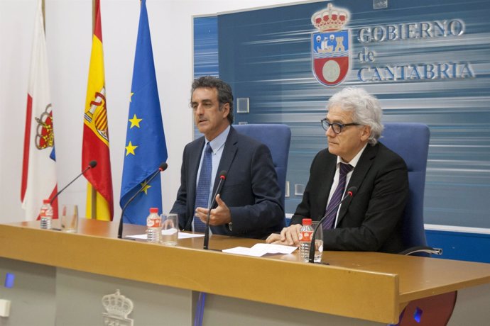 Francisco Martín y Ángel Cuevas en rueda de prensa 