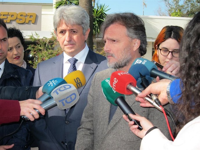 El consejero de Medio Ambiente, José Fiscal. 