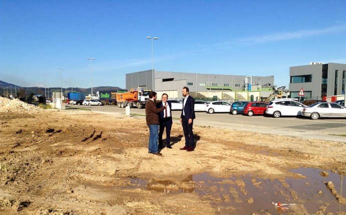 Parcela de los futuros talleres