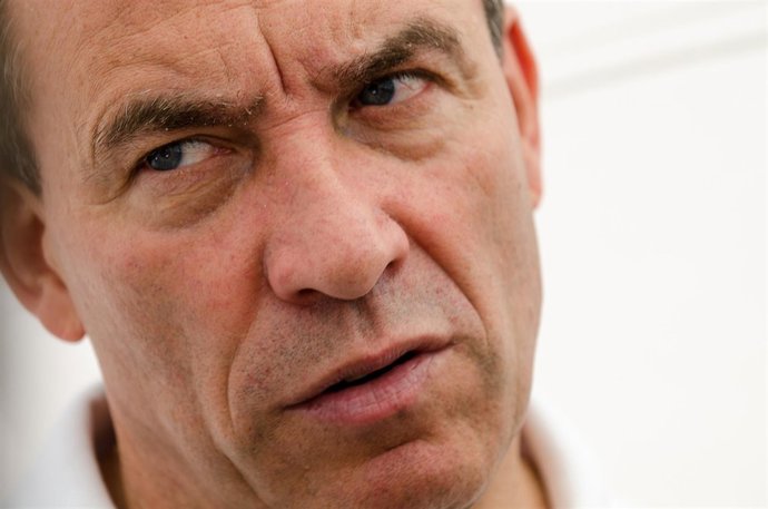 Paco Buyo en la campaña en Puerta del Sol