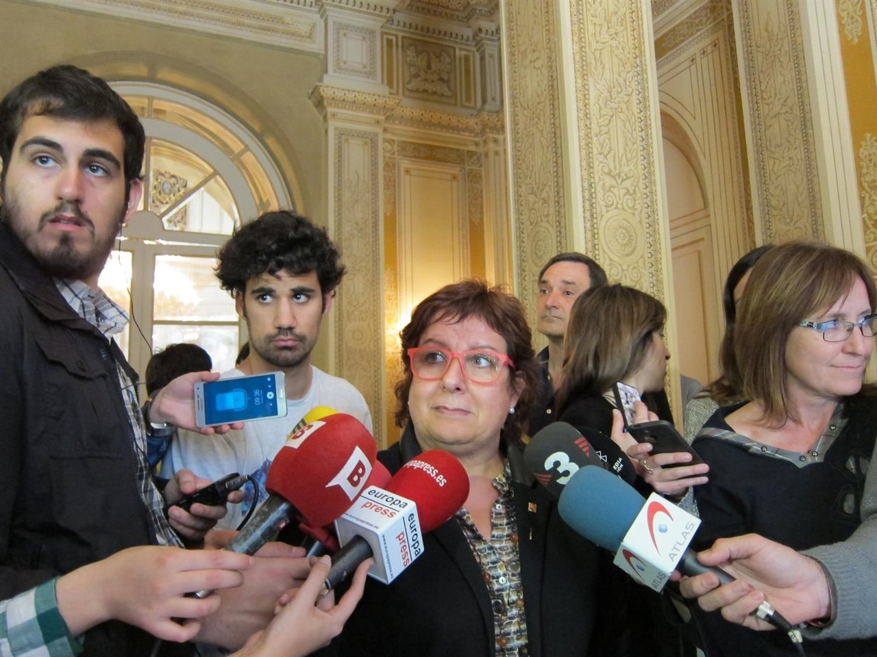 La consellera de Trabajo, Asuntos Sociales y Familias Dolors Bassa