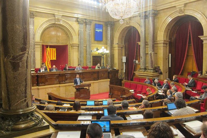 Pleno del Parlament