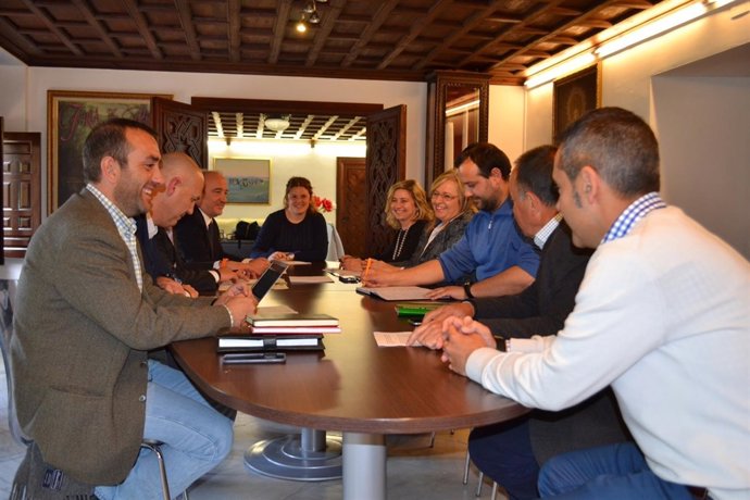 Reunión SAS Ayuntamiento de Ronda sobre el nuevo hospital