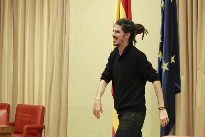 El diputado de Podemos Alberto Rodríguez