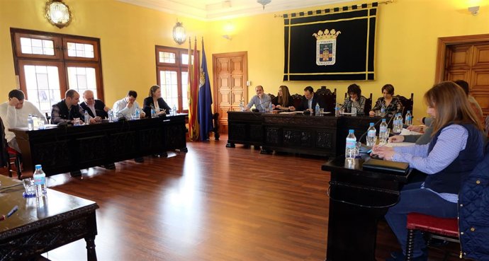 Pleno en el Ayuntamiento de Tarazona 