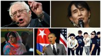 Bernie Sanders, Donald Trump, Suu Kyi, Di Caprio o Lady Gaga... ¿quiénes serán las personas más influyentes del año?