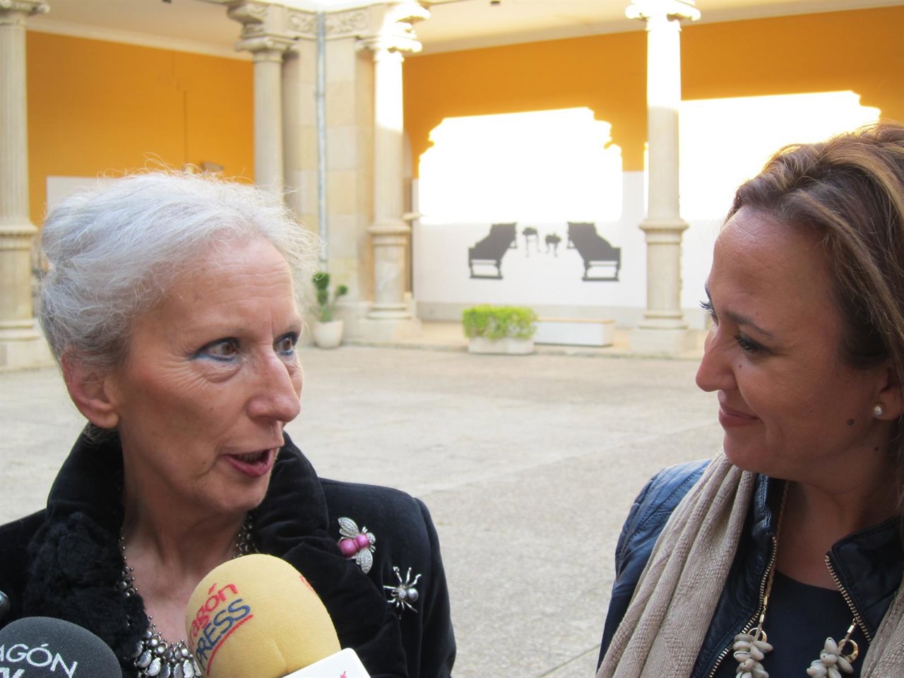 La puntora Teresa Ramón, premio Aragón-Goya 2015 con MAyte Pérez