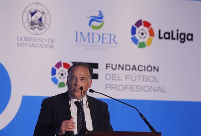 Javier Tebas en el Foro San Salvador