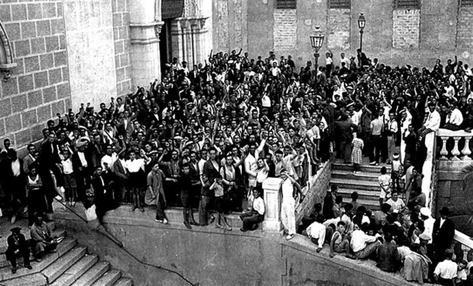 Las procesiones en Santa Clara