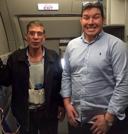 Ben Innes y el secuestrador del avión de EgyptAir, Eldin Mustafa