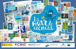 Portada del concurso La Mar de Ciencia