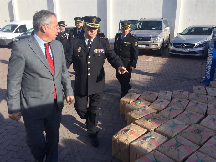 Intervenidas 3,5 toneladas de hachís en La Línea