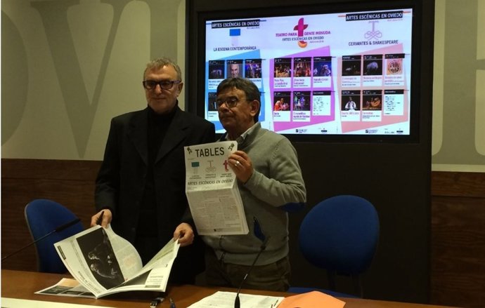 Presentación de la programación teatral.