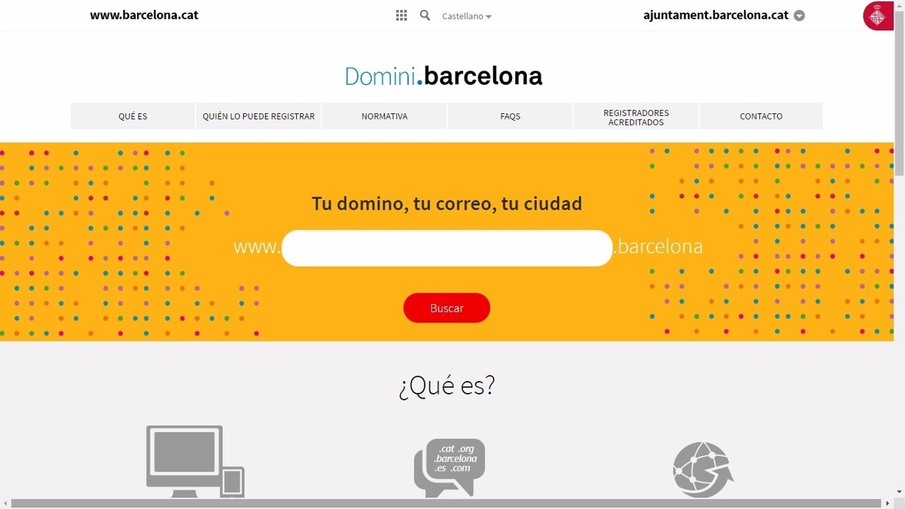 Imagen del portal 'decidim.Barcelona'