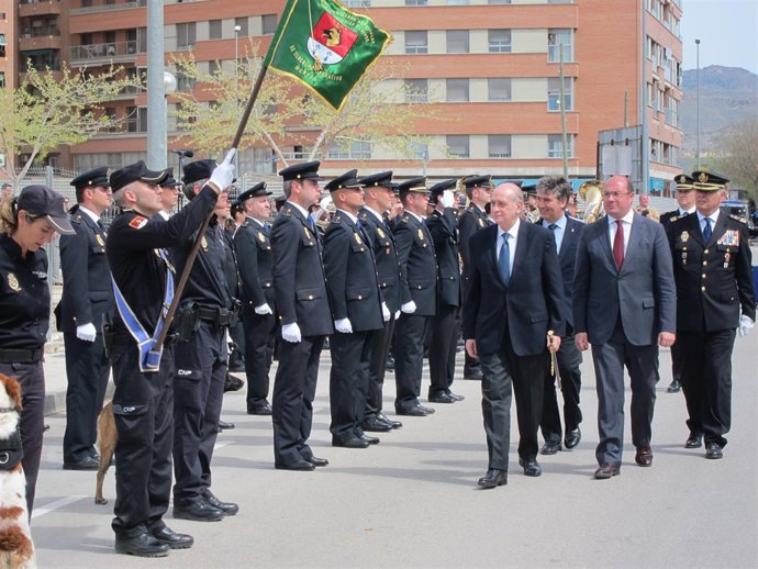 Acto en Lorca con ministro del Interior y presidente Murcia