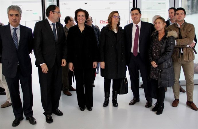 La consejera de Cultura en Palencia. 