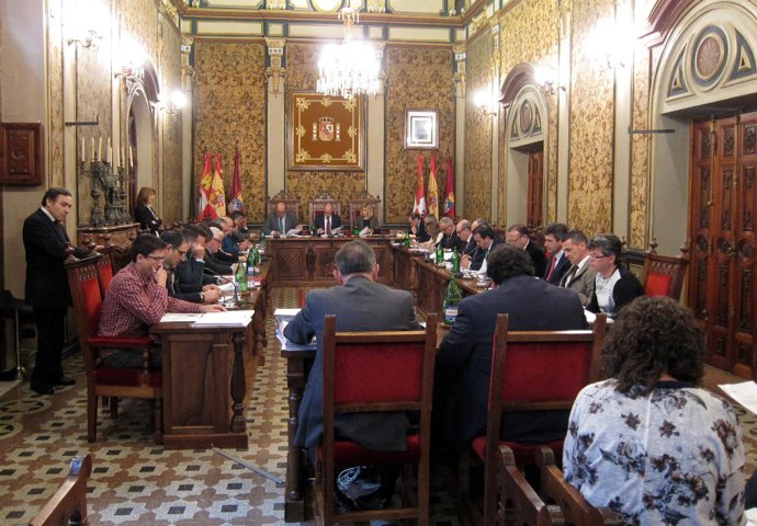 Pleno ordinario de marzo en la Diputación de Salamanca.