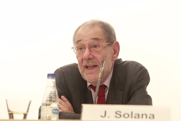 Javier Solana en un encuentro de ESADE