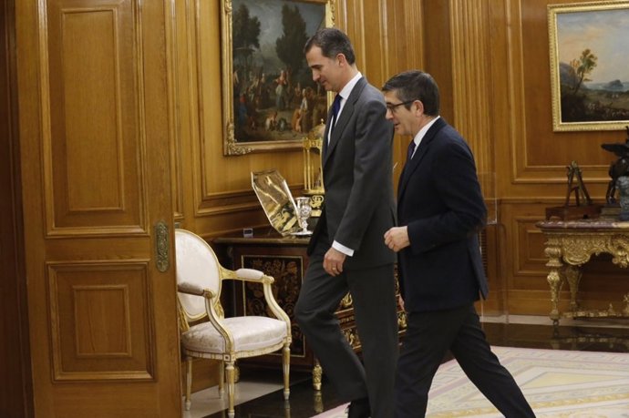El Rey recibe a Patxi López