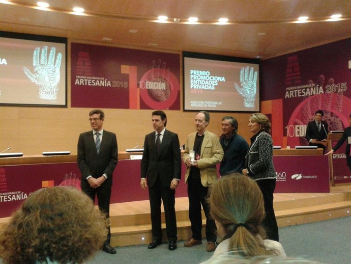 La Asociación Profesional de Artesanos de Aragón recibe el Premio Promociona
