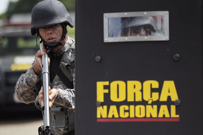 Miembros de la Seguridad Nacional de Brasil