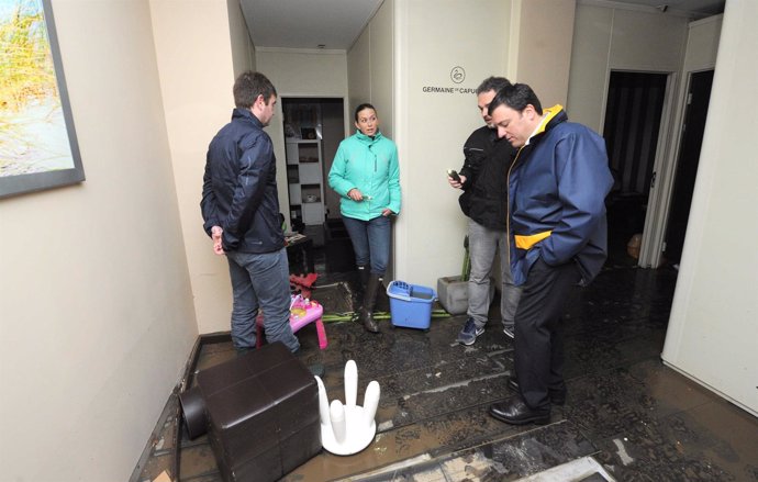 Desperfectos por inundaciones, diputación de A Coruña