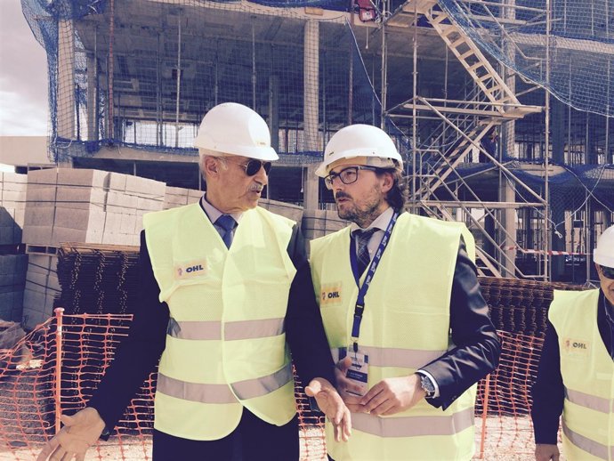 Visita de las obras de Juegos Mediterráneos de Tarragona