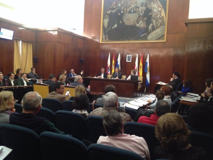 Pleno del Ayuntamiento de Santander, marzo 2016