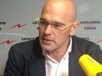 Romeva dice que la Generalitat está "al 100%" preparando la independencia