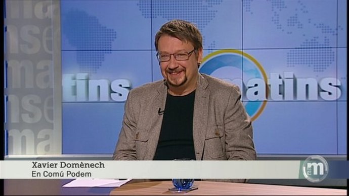 El diputado y portavoz de EnComúPodem en el Congreso, Xavier Domènech