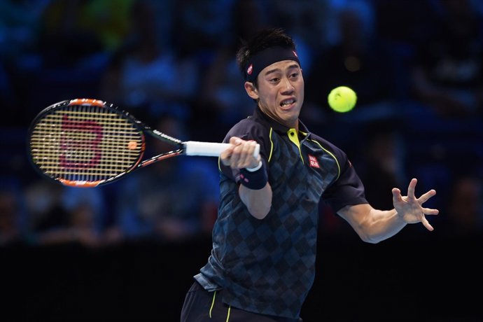 Kei Nishikori en las ATP World Tour Finals