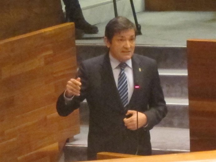 El presidente del Principado, Javier Fernández