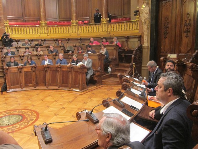 Pleno del Ayuntamiento de Barcelona