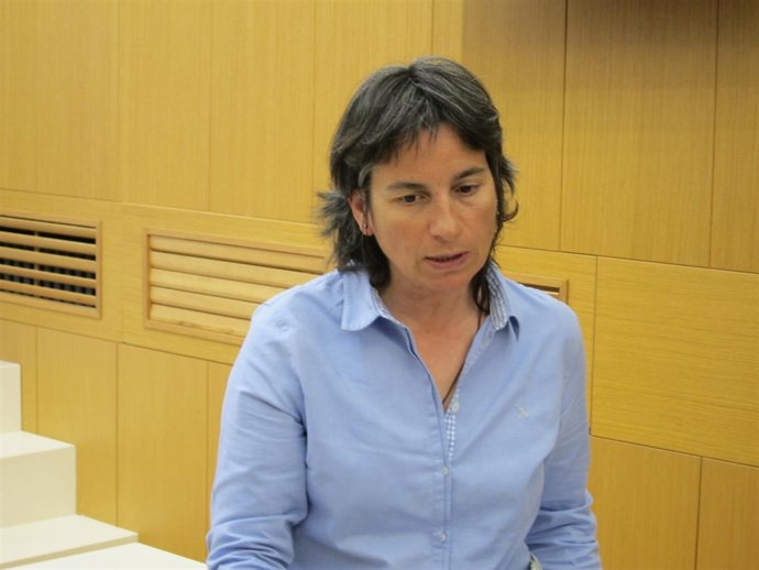 La vicealcaldesa Luisa Broto, este viernes en el Ayuntamiento