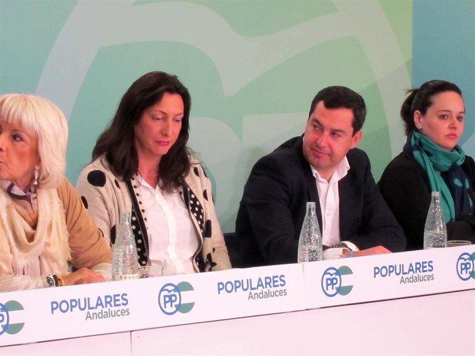 Juanma Moreno en Cádiz en una Ejecutiva Regional