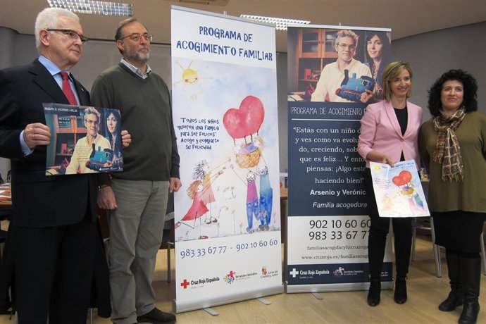 Presentación de la campaña para captar familias de acogida