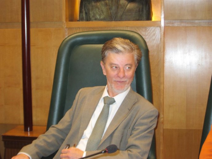 El alcalde de Zaragoza, Pedro Santisteve.