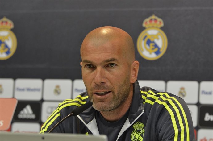 Zidane en rueda de prensa     