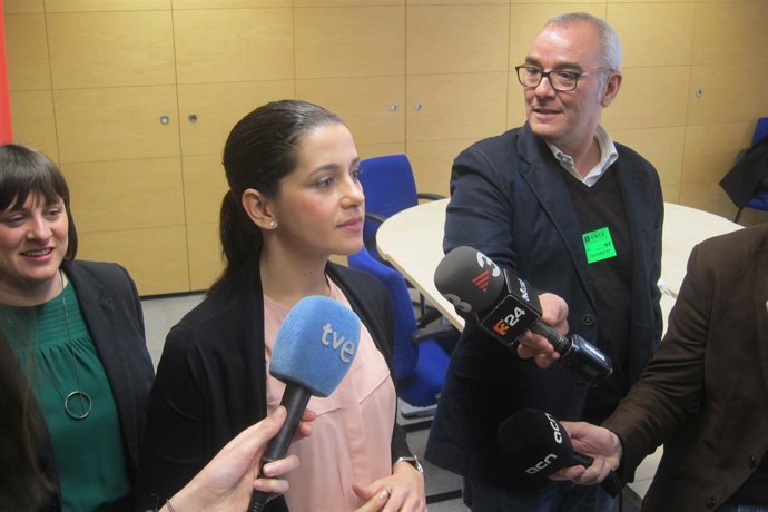 Inés Arrimadas y Noemí de la Calle (C's)