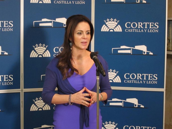 Silvia Clemente, presidenta de las Cortes. 