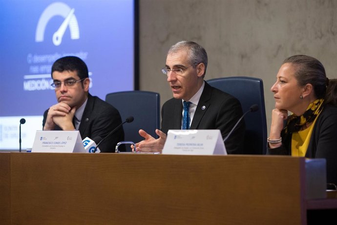 El conselleiro de Economía, Emprego e Industria, Francisco Conde