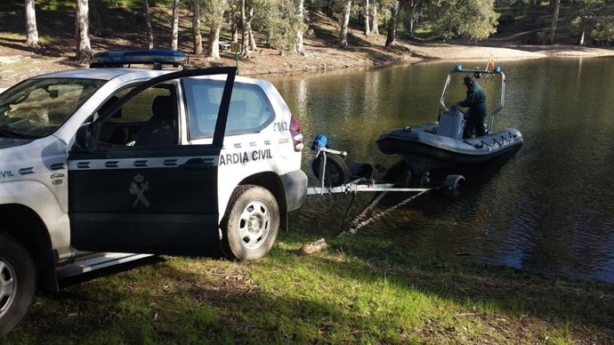 Foto de archivo de la búsqueda desarrollada en la zona