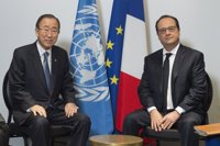 Hollande y Ban Ki Moon, contra la "impunidad" por los abusos de militares en la RCA