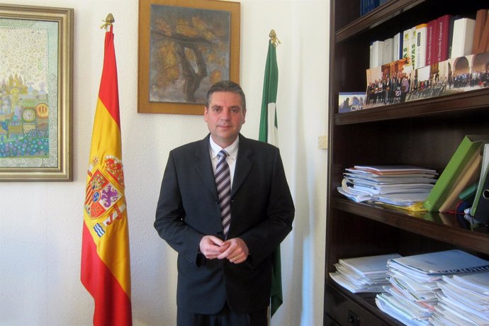 El presidente del consejo de administración de Ferias Jaén, Ángel Vera.