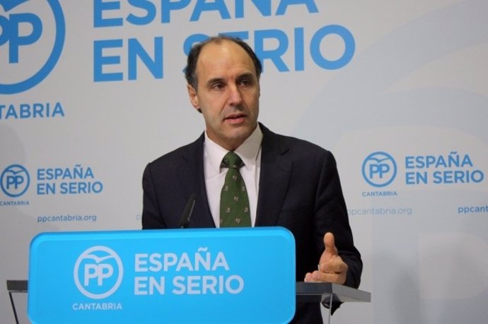 El presidente del PP, Ignacio Diego