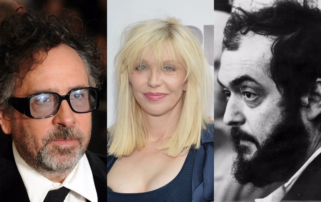 Tim Burton, Courtney Love y Stanley Kubrick